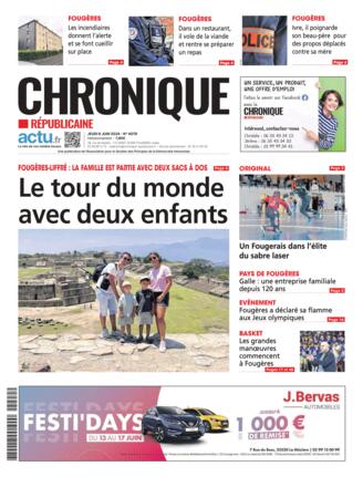 Couverture du magazine "La Chronique Républicaine" n°20240606