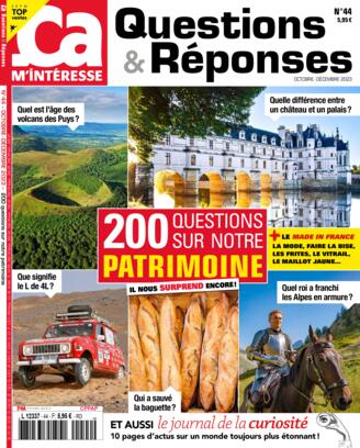 Couverture du magazine "Ça M’intéresse Question Réponse" n°44