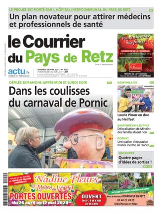 Couverture du magazine "Le Courrier du Pays de Retz" n°20240426