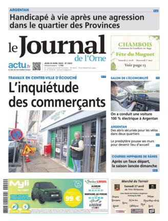 Couverture du magazine "Le journal de l'Orne" n°20240425