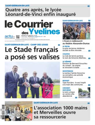 Couverture du magazine "Le Courrier des Yvelines Saint Germain" n°20241009