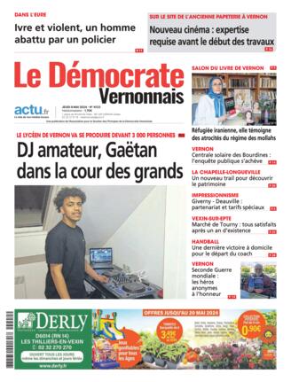 Couverture du magazine "Le Démocrate Vernonnais" n°20240509