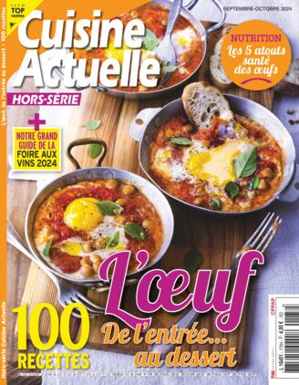 Couverture du magazine "Cuisine Actuelle Hors-Série" n°178