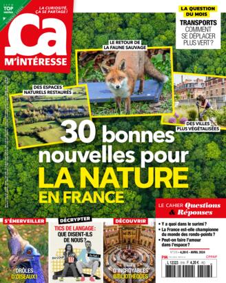 Couverture du magazine "Ca M'Intéresse" n°518