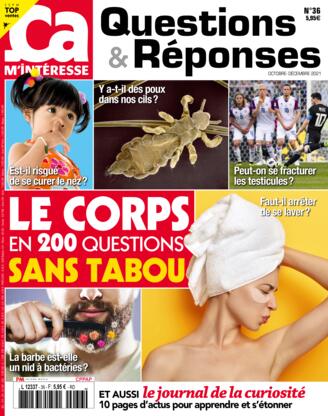 Couverture du magazine "Titre Ça M’intéresse Question Réponse" n°36