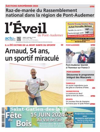Couverture du magazine "L'Eveil de Pont-Audemer" n°20240611