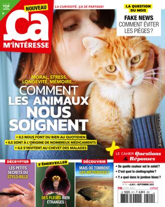 Couverture du magazine "Ca M'Intéresse" n°511