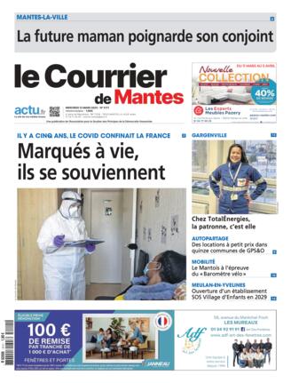 Couverture du magazine "Le Courrier de Mantes" n°20250312