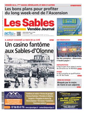 Couverture du magazine "Le Journal des Sables" n°20240509