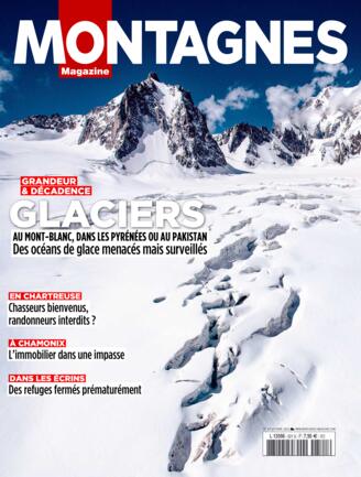 Couverture du magazine "MONTAGNES MAGAZINE" n°521