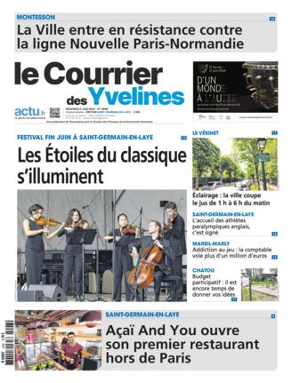 Couverture du magazine "Le Courrier des Yvelines Saint Germain" n°20240605