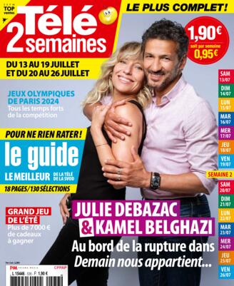 Couverture du magazine "Télé 2 Semaines" n°536