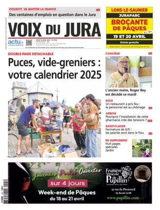 Couverture du magazine "Voix du Jura" n°20250410