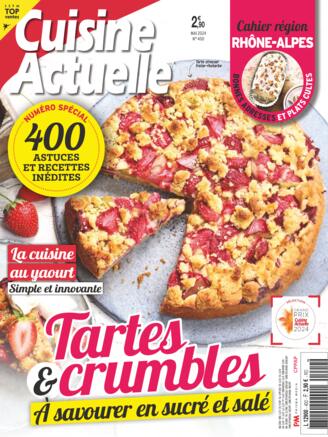 Couverture du magazine "Cuisine Actuelle" n°400