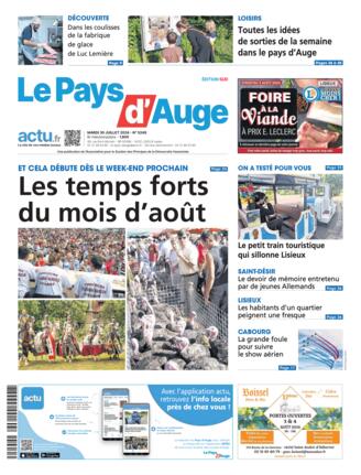 Couverture du magazine "Le Pays d'Auge : Sud" n°20240730