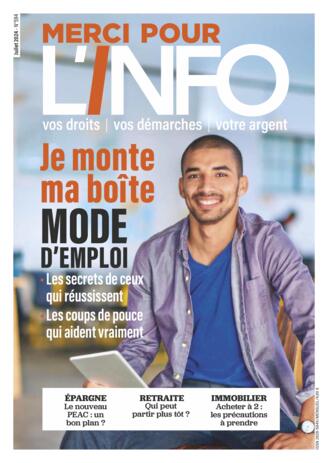 Couverture du magazine "Merci pour l'Info" n°594