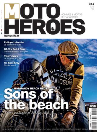 Couverture du magazine "MOTO HEROES" n°47