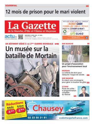 Couverture du magazine "La Gazette de la Manche : Saint-Hilaire" n°20240403