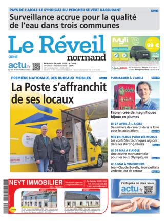 Couverture du magazine "Le Réveil Normand : Orne" n°20240424