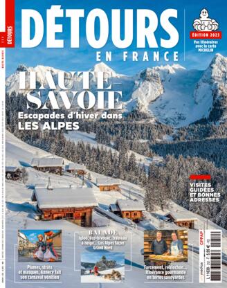 Couverture du magazine "Détours en France" n°252