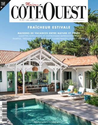 Couverture du magazine "Maisons Côté Ouest" n°165