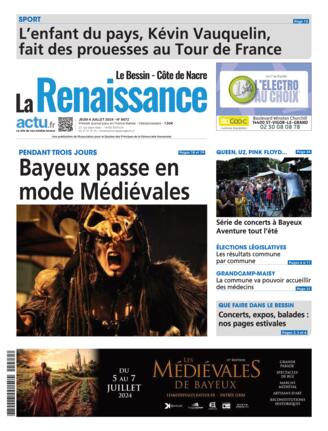 Couverture du magazine "La Renaissance Le Bessin" n°20240704