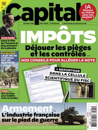 Couverture du magazine "Capital" n°381