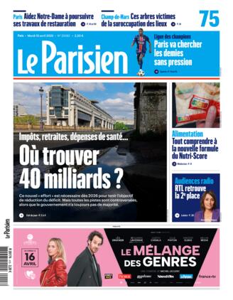 Couverture du magazine "LE PARISIEN" n°20250415