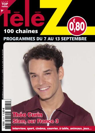 Couverture du magazine "Télé Z 100 Chaînes" n°2191