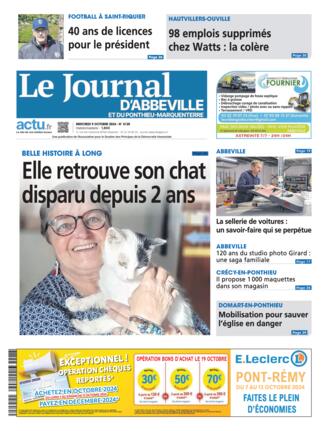 Couverture du magazine "Le Journal d'Abbeville" n°20241009