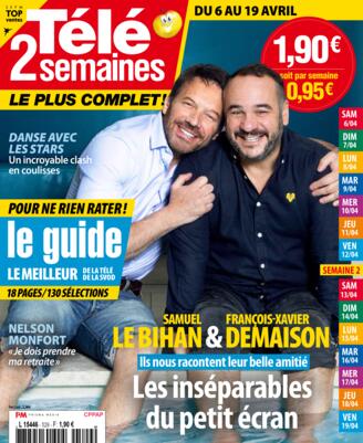 Couverture du magazine "Télé 2 Semaines" n°529