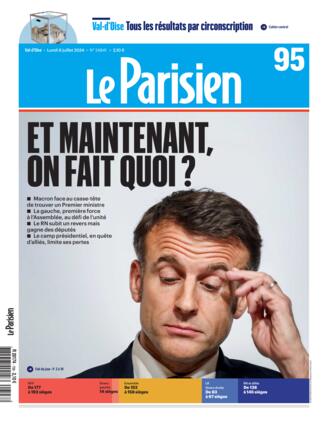 Couverture du magazine "LE PARISIEN 95" n°20240708