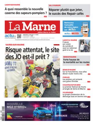 Couverture du magazine "La Marne : Marne-la-Vallée" n°20240605