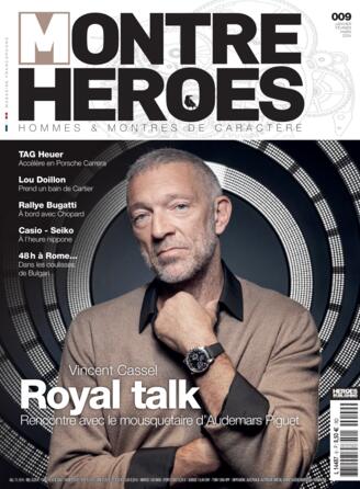 Couverture du magazine "MONTRE HEROES" n°9