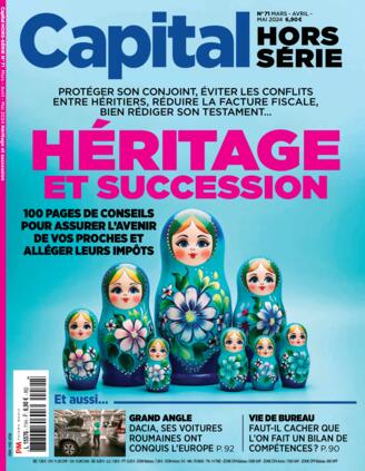 Couverture du magazine "Capital Hors-Série" n°71