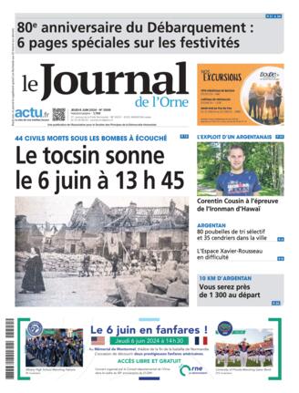 Couverture du magazine "Le journal de l'Orne" n°20240606