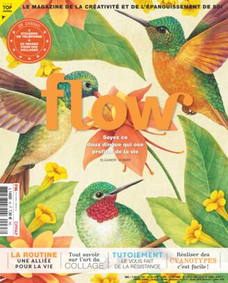 Couverture du magazine "Flow" n°63