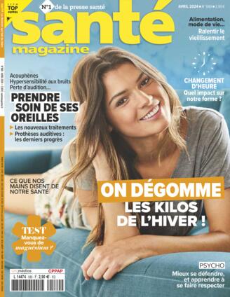 Couverture du magazine "Santé Magazine" n°580