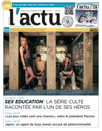 Couverture du magazine "L'ACTU" n°7272
