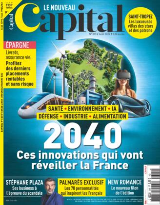 Couverture du magazine "Capital" n°395