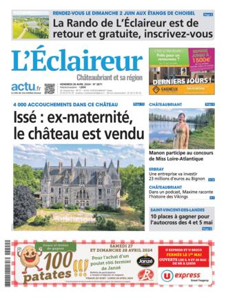 Couverture du magazine "L'Eclaireur de Châteaubriant" n°20240426