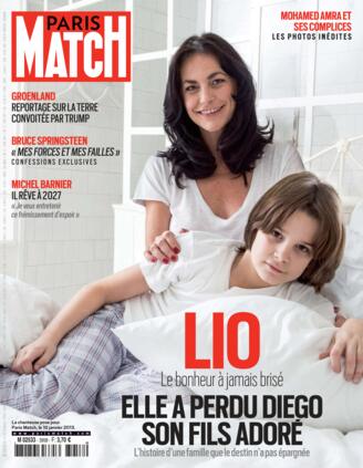 Couverture du magazine "Paris Match" n°3958