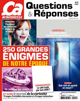 Couverture du magazine "Ca M'Intéresse Questions Et Réponses" n°9