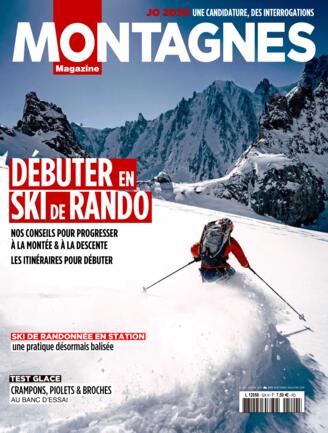 Couverture du magazine "MONTAGNES MAGAZINE" n°524