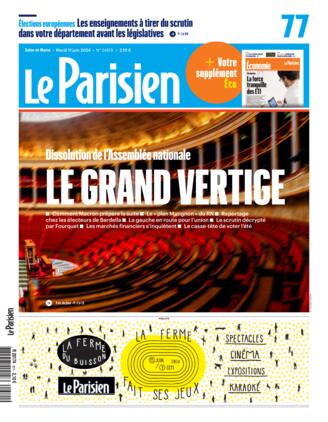 Couverture du magazine "LE PARISIEN 77" n°20240611
