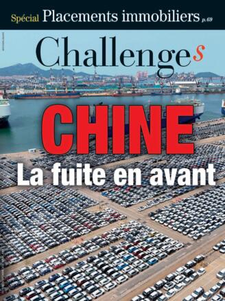 Couverture du magazine "Challenges" n°843