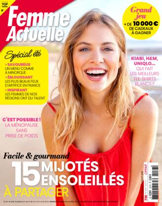 Couverture du magazine "Femme Actuelle" n°2076