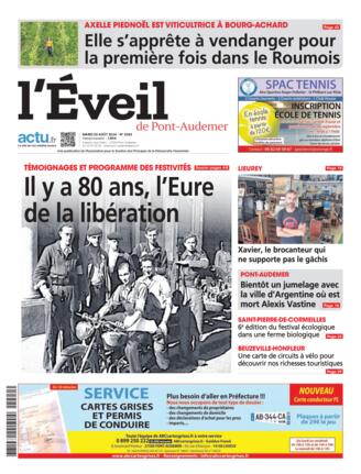 Couverture du magazine "L'Eveil de Pont-Audemer" n°20240820