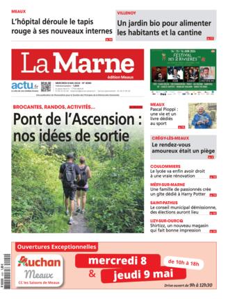 Couverture du magazine "La Marne : Meaux" n°20240508