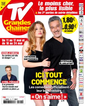 Couverture du magazine "Tv Grandes Chaines" n°525